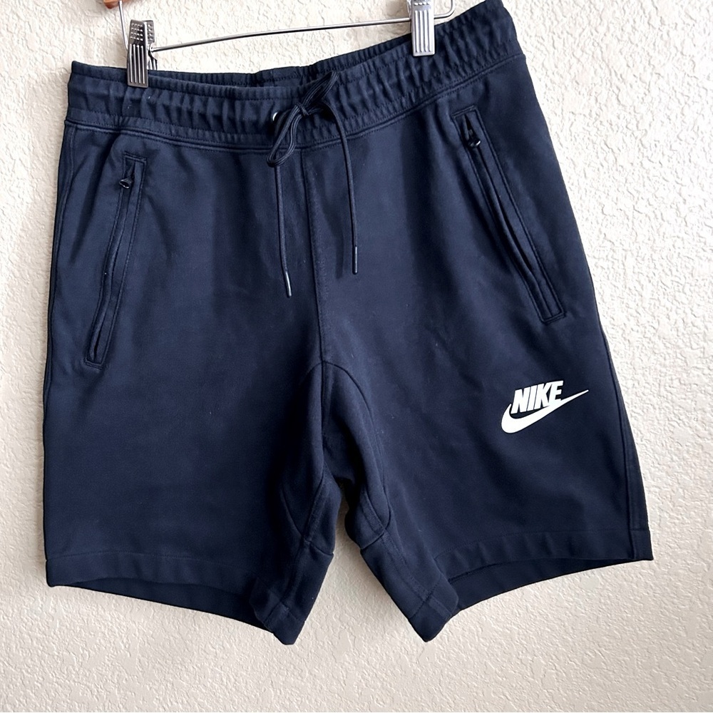 Nike Athletic Cotton/Polyester Pull On Shorts